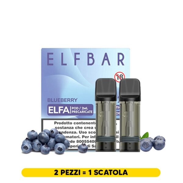 BLUEBERRY ELFA Elf Bar